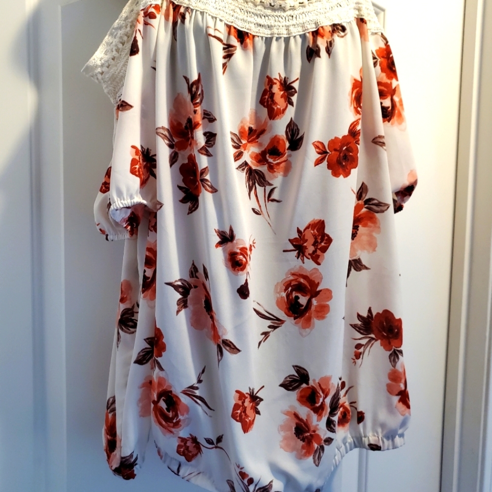 Off the shoulders blouse